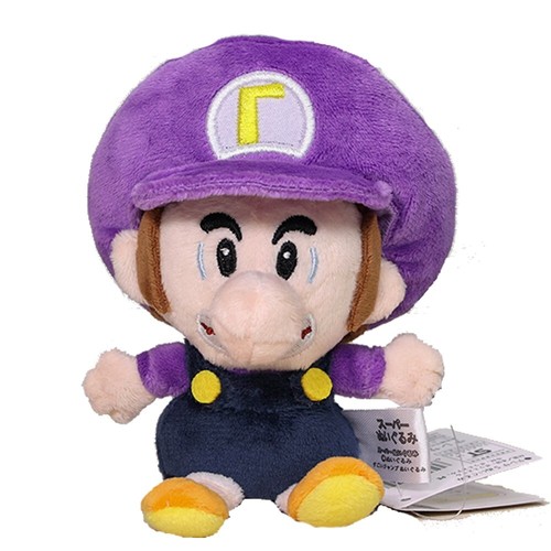 Peluche pupazzo baby waluigi - peluche,