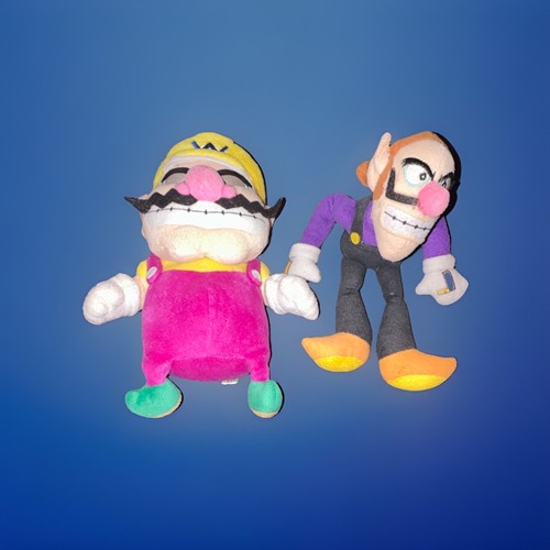 Peluche sanei wario waluigi - peluche, &