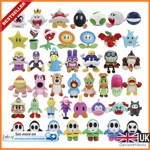 Peluche super mario bros - mario,