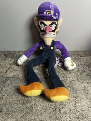 Peluche sanei viola waluigi - viola,