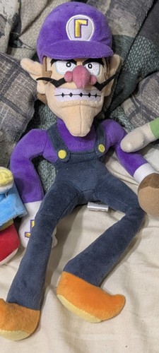 Waluigi peluche super - super, mario